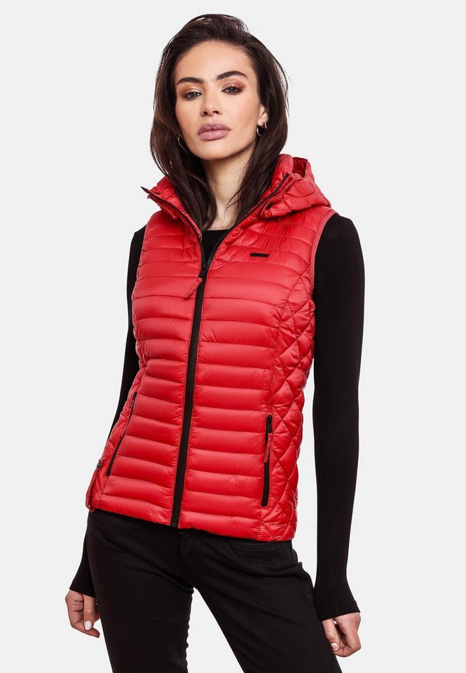 Marikoo Steppweste mit abnehmbarer Kapuze von Marikoo