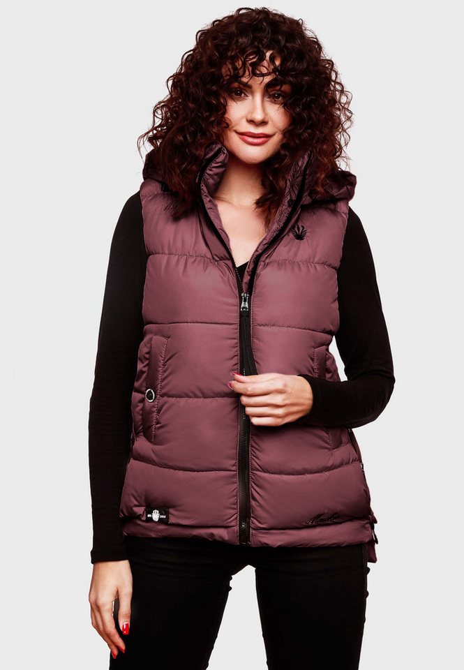 Marikoo Steppweste Zarinaa mit vier seitlichen Taschen von Marikoo