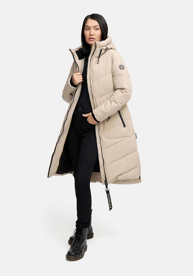 Marikoo Winterjacke Benikoo langer Winter Mantel gesteppt Marikoo Winterjacke Benikoo langer Winter Mantel gesteppt von Marikoo