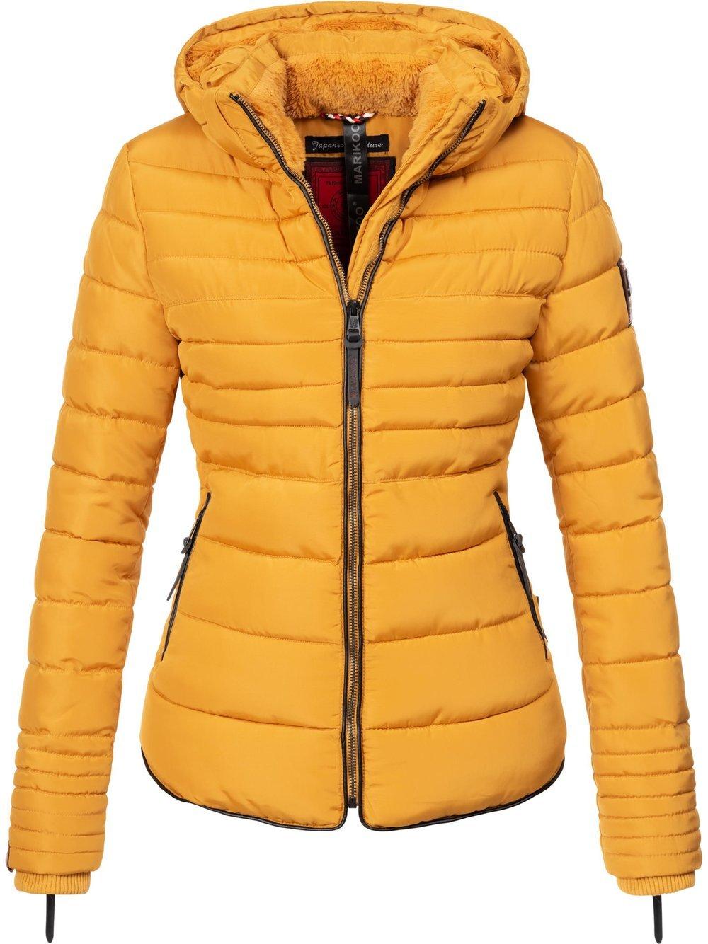 Marikoo Winterjacke Damen, gelb von Marikoo