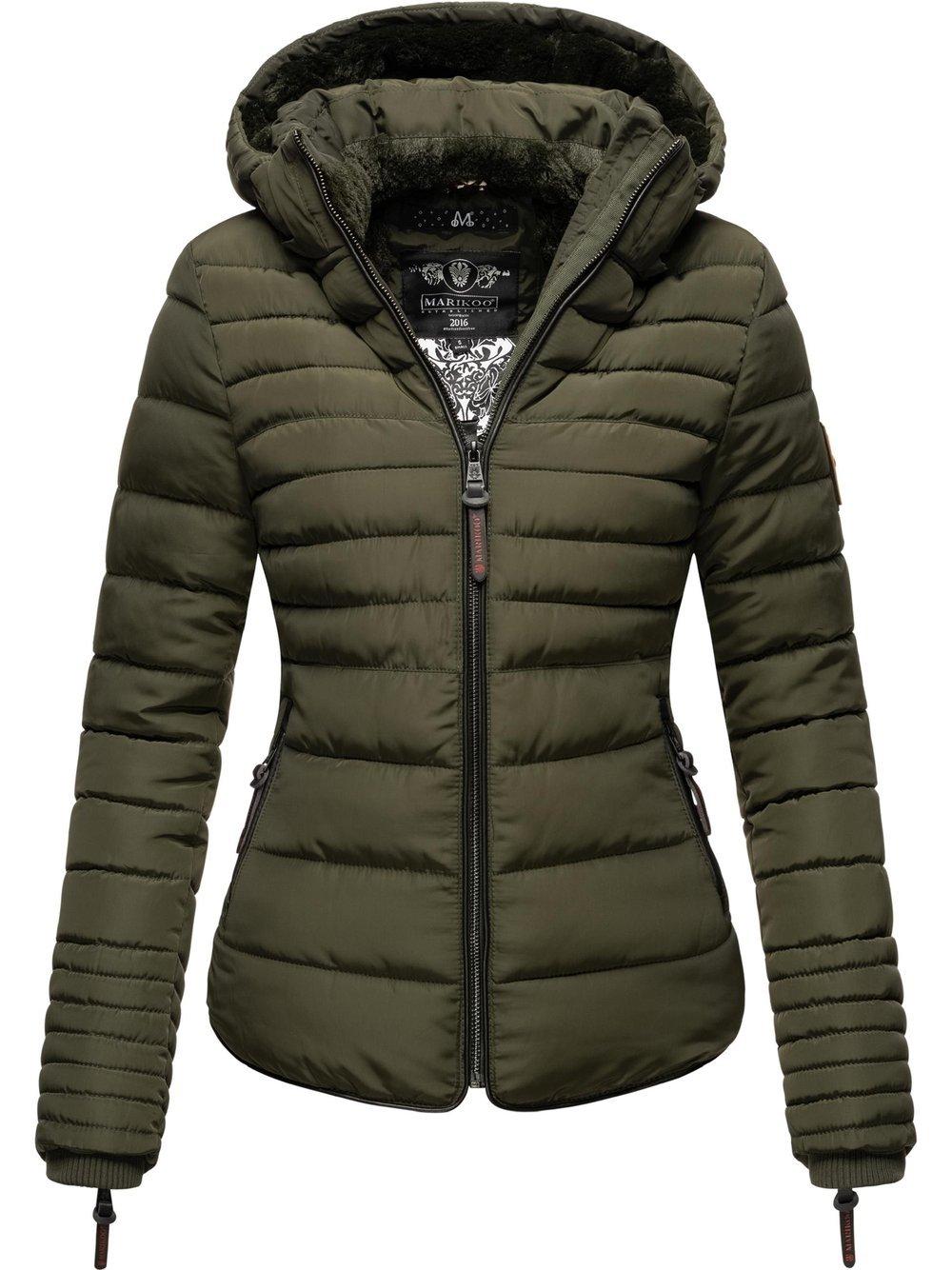 Marikoo Winterjacke Damen, oliv von Marikoo