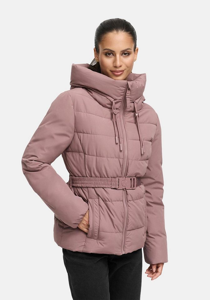 Marikoo Winterjacke Himee mit praktischem Taillengürtel und robuster Klickschnalle von Marikoo