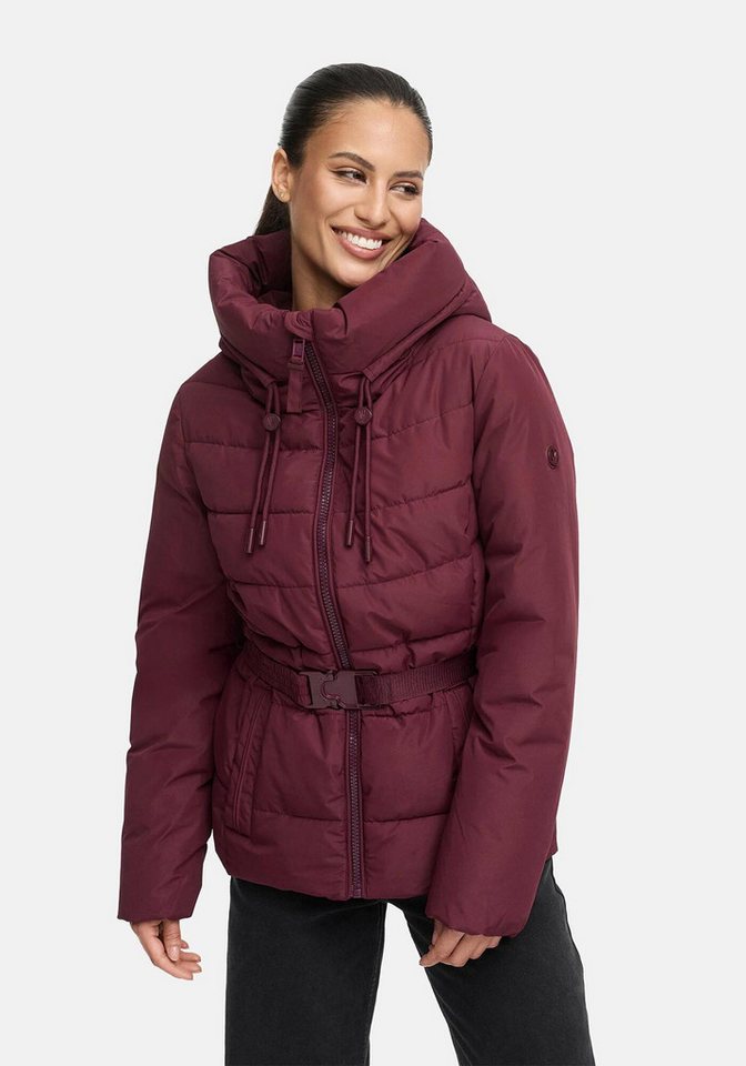 Marikoo Winterjacke Himee mit praktischem Taillengürtel und robuster Klickschnalle von Marikoo
