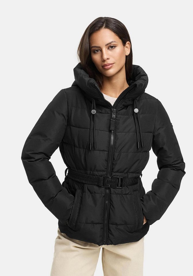 Marikoo Winterjacke Himee mit praktischem Taillengürtel und robuster Klickschnalle von Marikoo