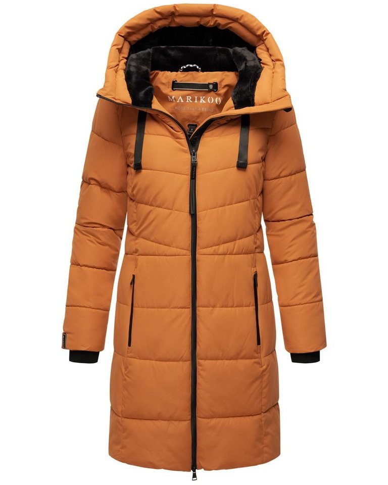 Marikoo Winterjacke Natsukoo XVI Stepp Mantel mit großer Kapuze von Marikoo