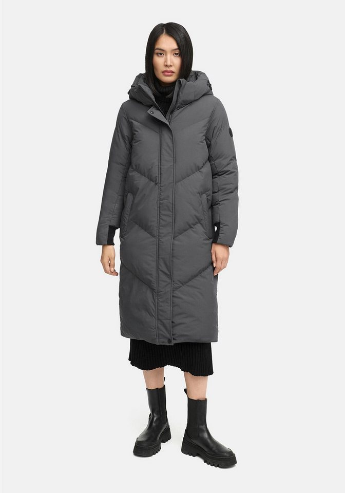 Marikoo Winterjacke Teonaa Figurbetonte Passform mit moderner Steppung von Marikoo