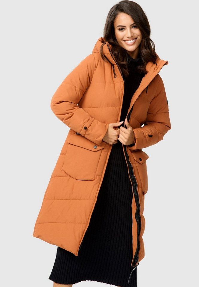 Marikoo Winterjacke Tomomii XVI warmer Winter Stepp Mantel mit Kapuze von Marikoo