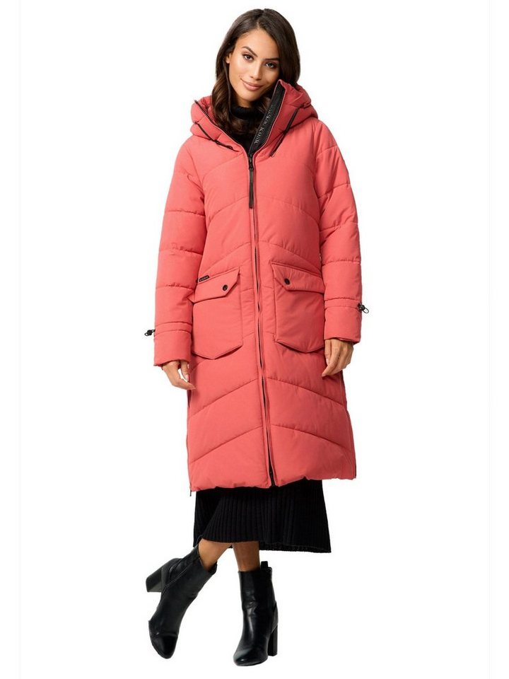 Marikoo Winterjacke Tomomii XVI warmer Winter Stepp Mantel mit Kapuze von Marikoo