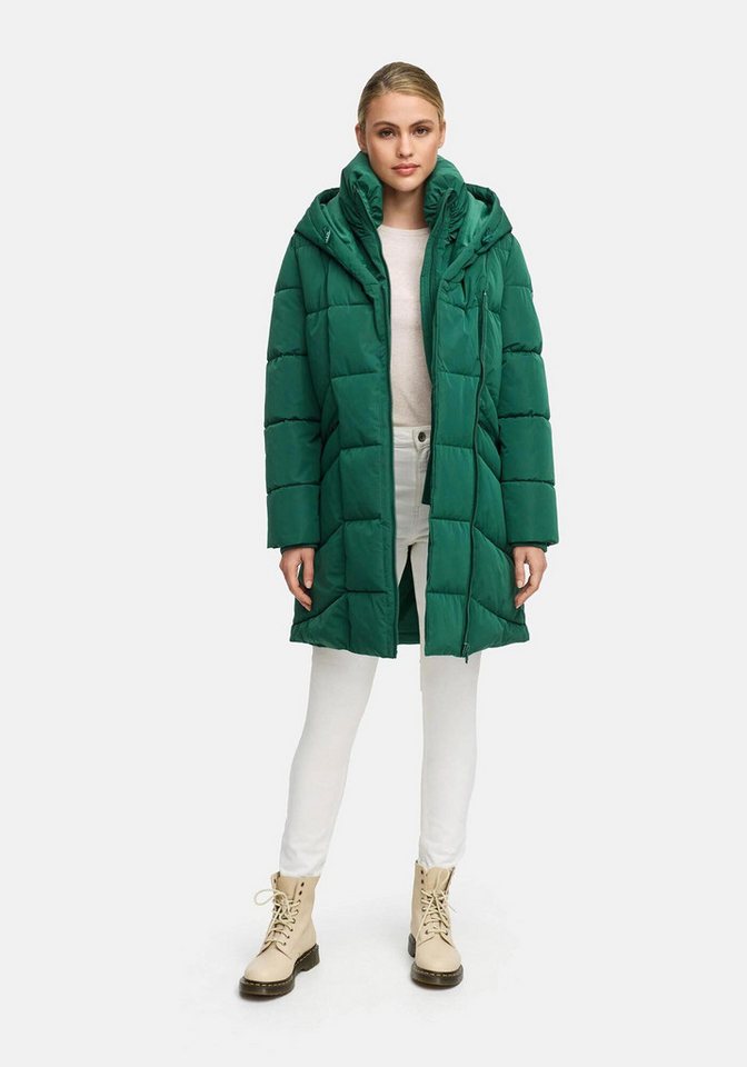 Marikoo Winterjacke Virenaa mit extra hohem Kragen und warmem Fleecefutter von Marikoo