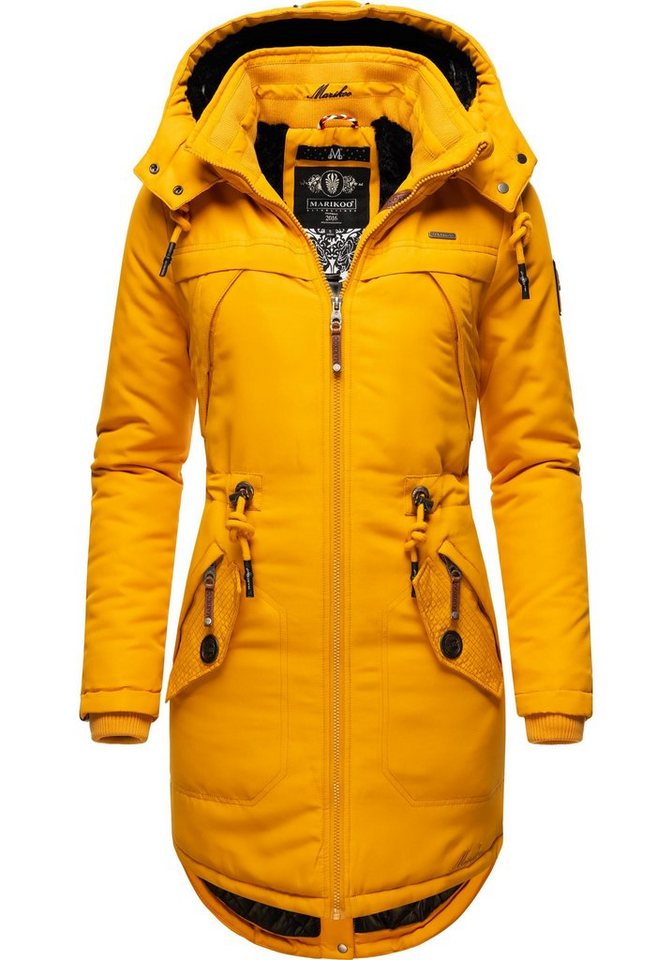 Marikoo Wintermantel Kamii sportlicher Damen Winterparka mit abnehmb. Kapuze von Marikoo