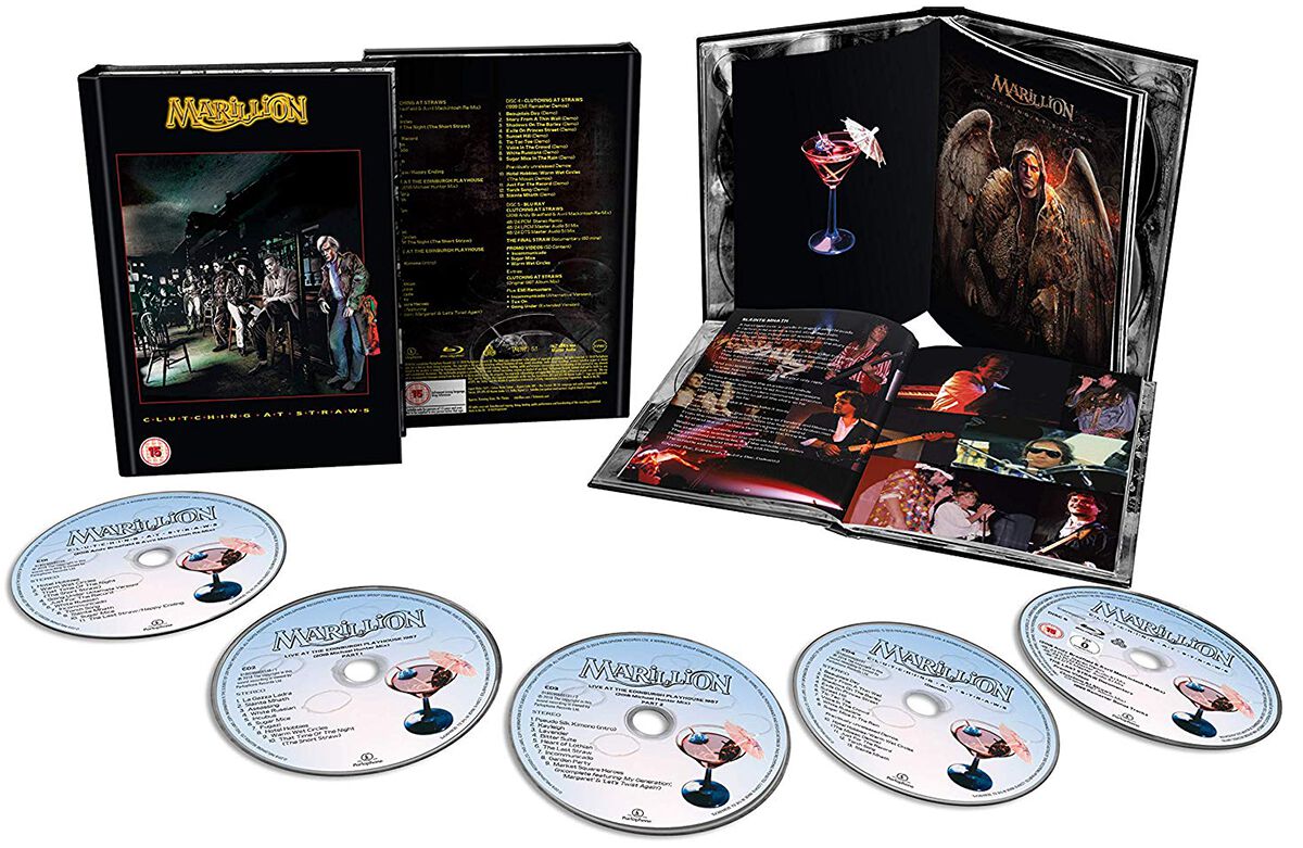 Clutching at straws von Marillion - 3-CD & Blu-ray (Boxset, Limited Deluxe Edition, Re-Release) von Marillion