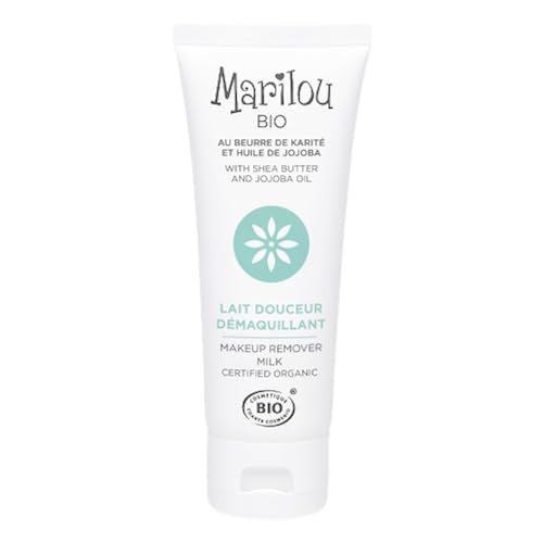 Marilou Bio – Produktreihe Classic – Pflege für das Gesicht – sanfte Reinigungsmilch – Tube mit 75 ml – befreit, entsorgt... und Make-up-Entferner von Marilou Bio