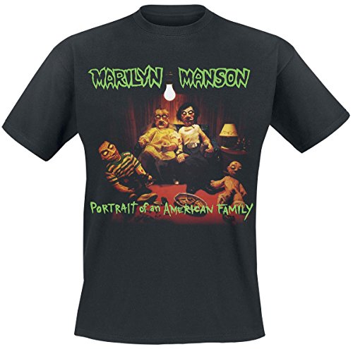 Marilyn Manson American Family T-Shirt schwarz L Marilyn Manson American Family T-Shirt schwarz L von Lupsty