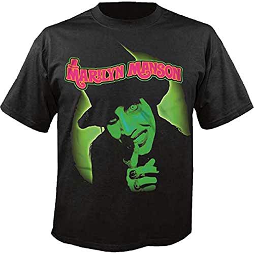 Marilyn Manson Herren T-Shirt Smells Like Children schwarz von Slipknot