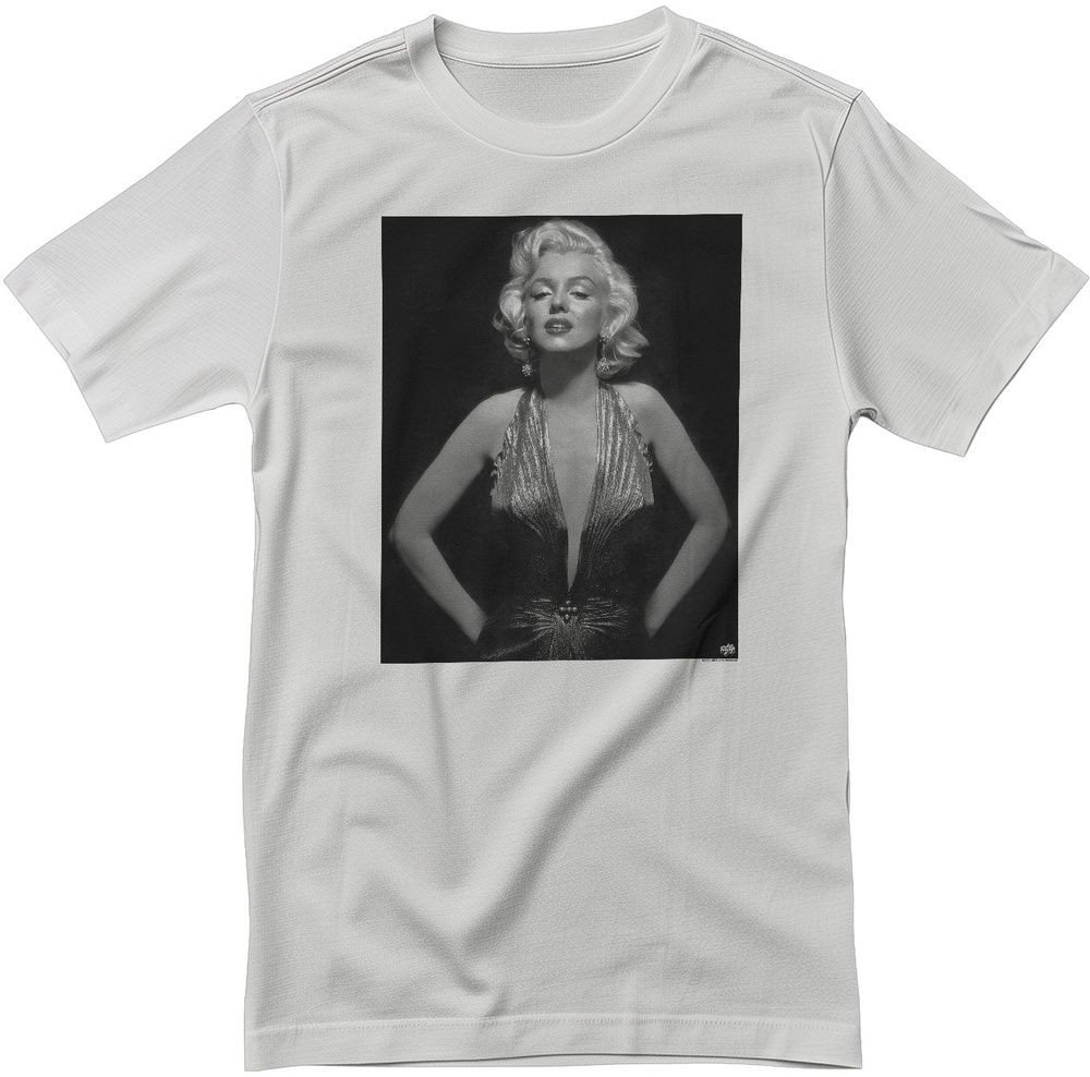 Marilyn Monroe T-Shirt Fancy Low Cut Portrait T-Shirt Marilyn Monroe T-Shirt Fancy Low Cut Portrait T-Shirt von Marilyn Monroe