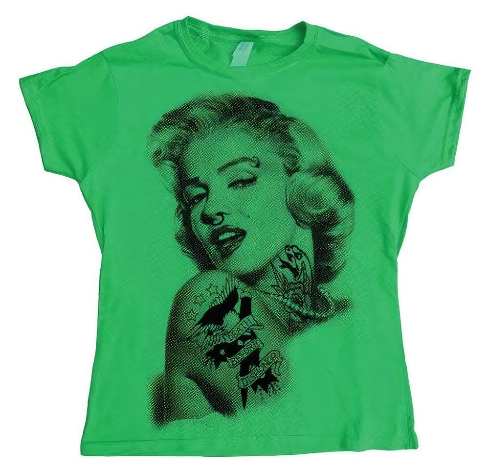Marilyn Monroe T-Shirt Got Attitude Girly T-Shirt Marilyn Monroe T-Shirt Got Attitude Girly T-Shirt von Marilyn Monroe