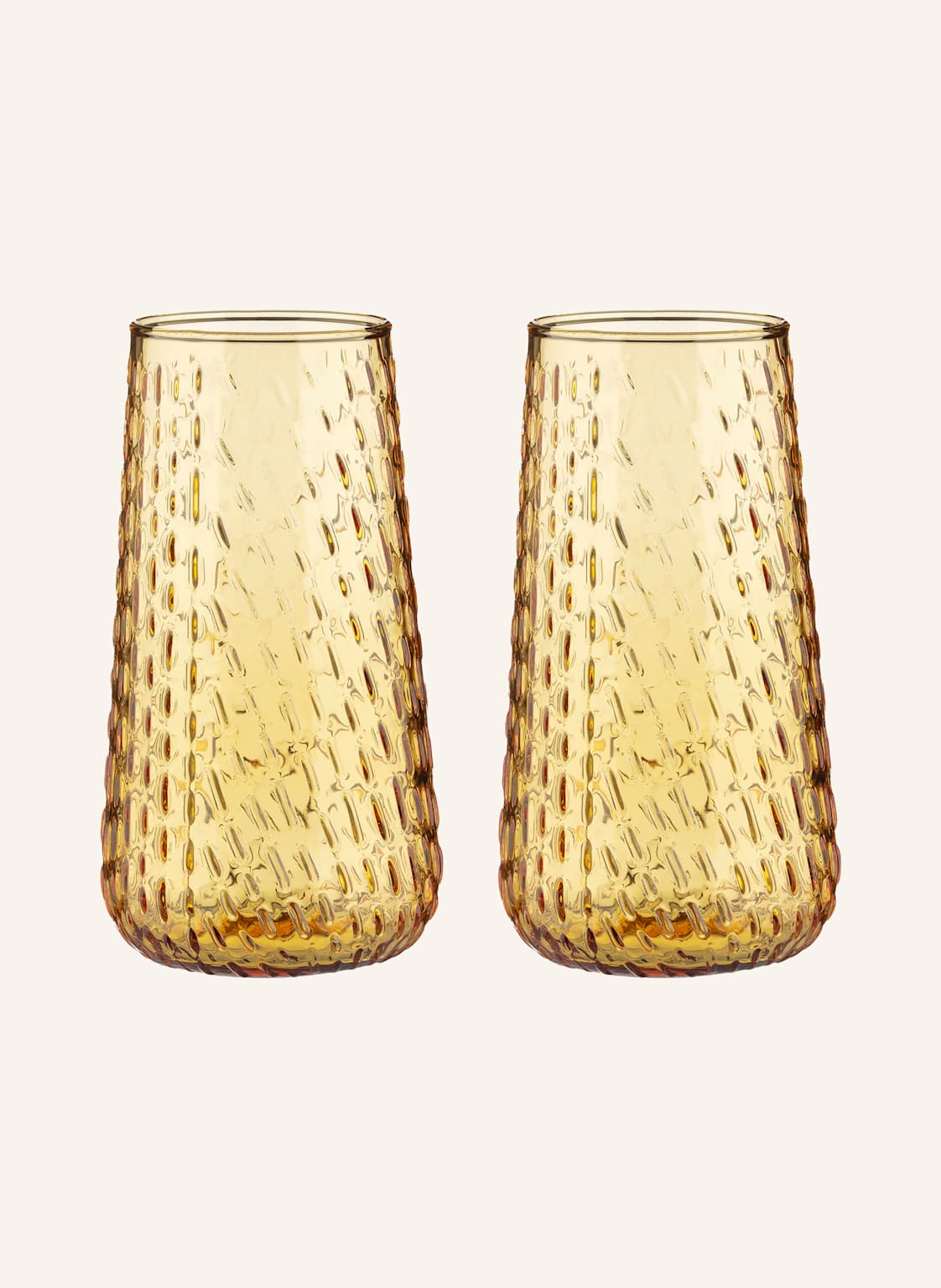 Marimekko 2er-Set Gläser Syksy gelb Marimekko 2er-Set Gläser Syksy gelb von Marimekko