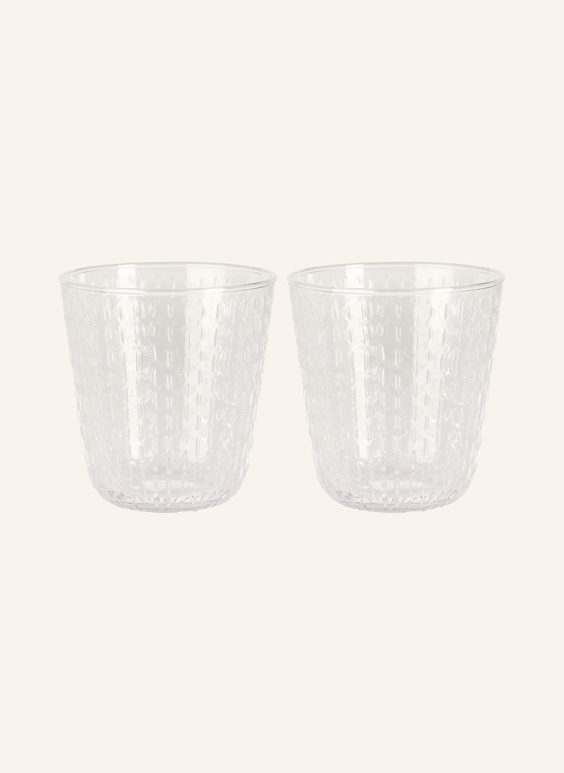 Marimekko 2er-Set Trinkgläser Syksy transparent Marimekko 2er-Set Trinkgläser Syksy transparent von Marimekko