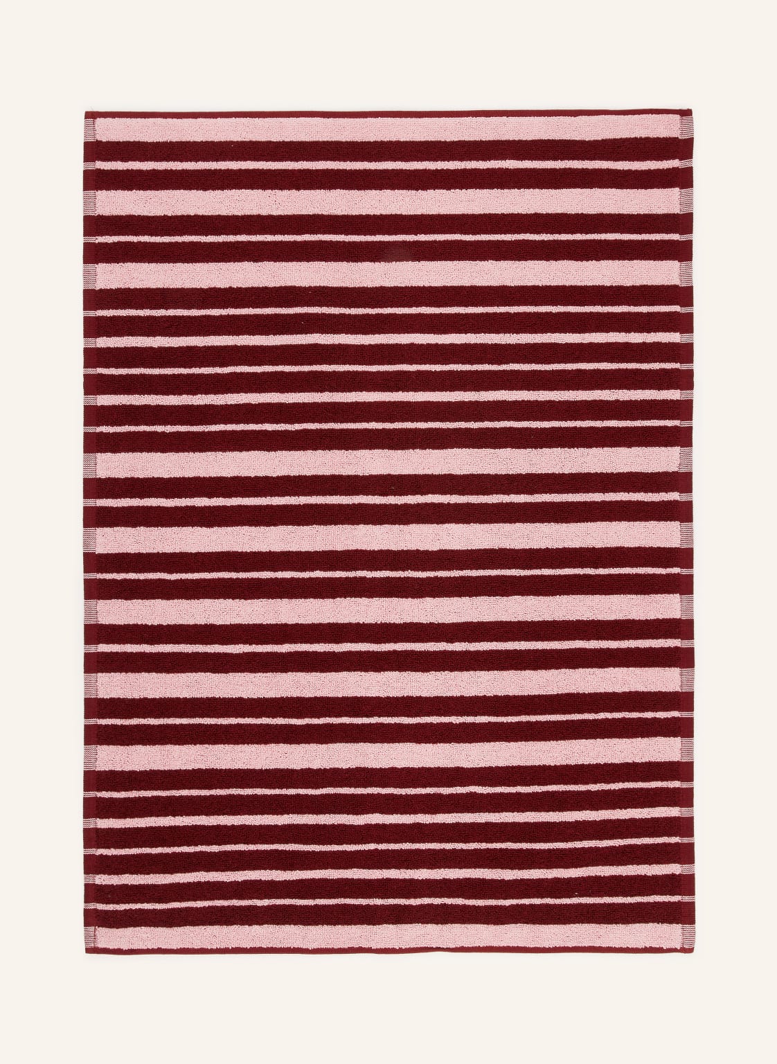 Marimekko Badematte Raide rot von Marimekko