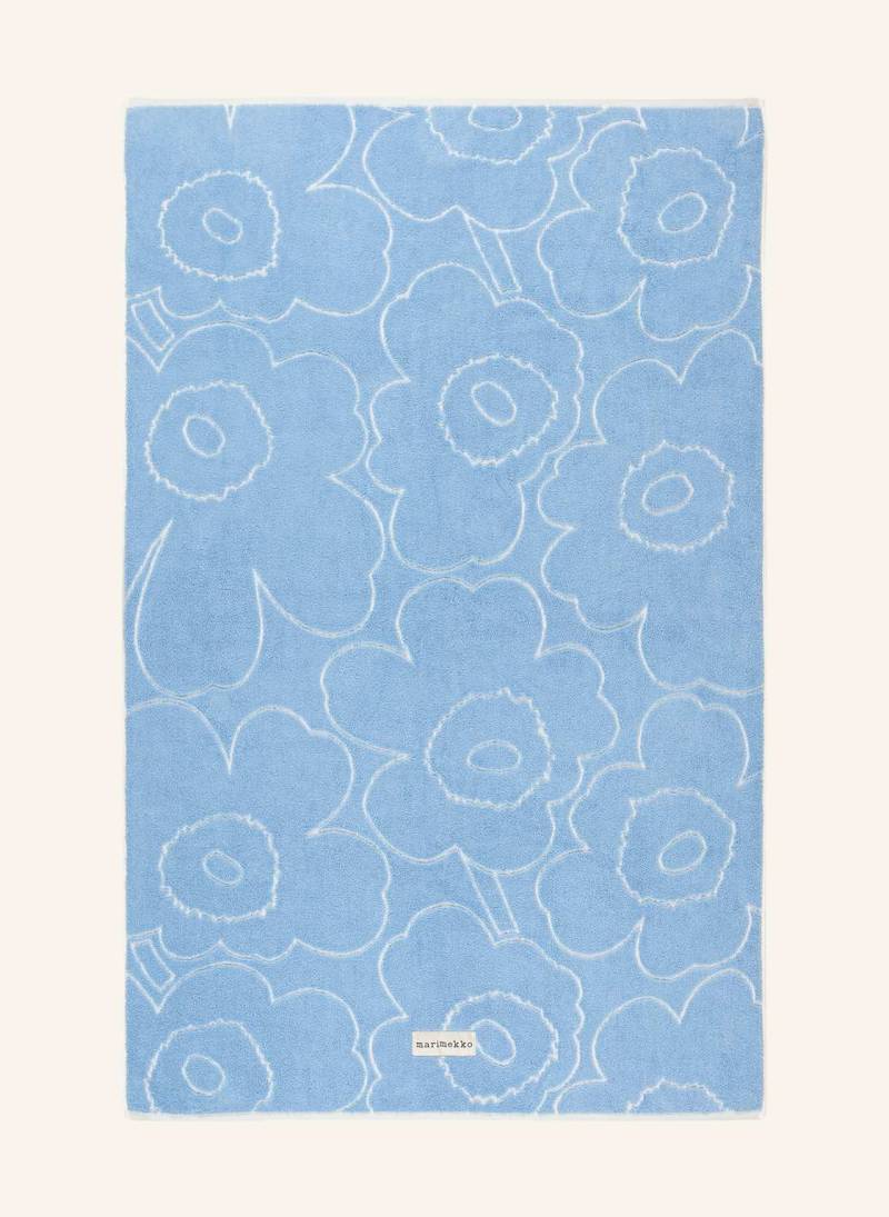 Marimekko Badetuch Piirto Unikko blau von Marimekko