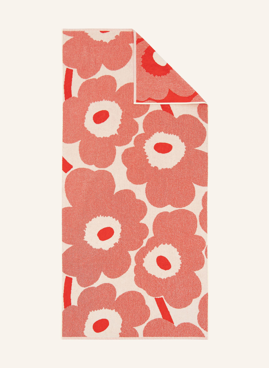 Marimekko Badetuch Unikko beige von Marimekko
