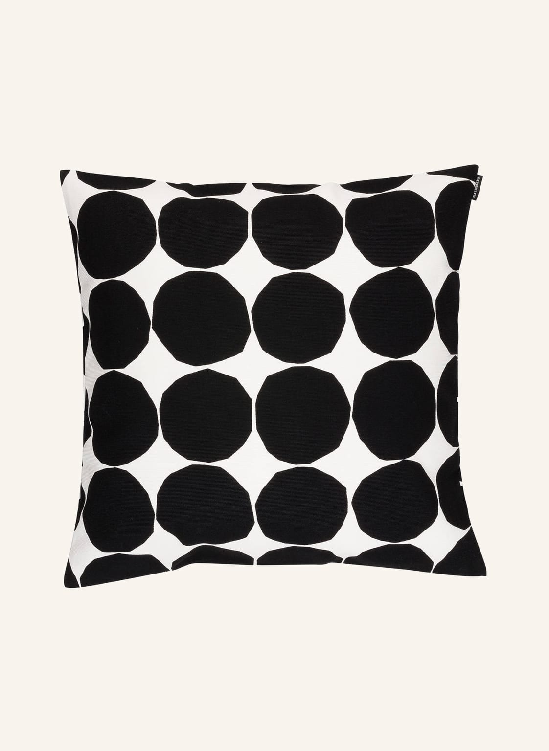 Marimekko Dekokissenhülle Pienet Kivet schwarz von Marimekko