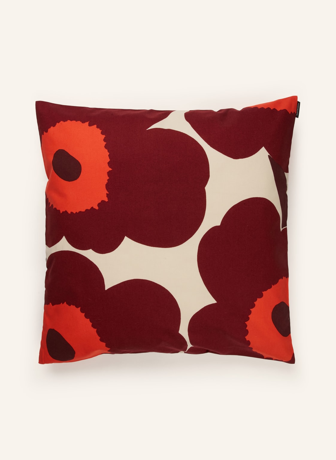Marimekko Dekokissenhülle Unikko beige von Marimekko
