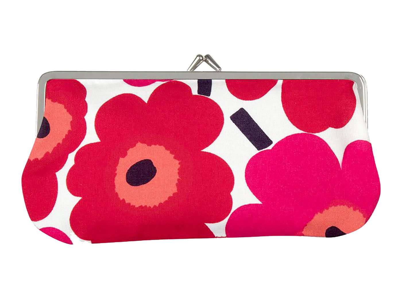 Marimekko Etui Puolikas Kukkaro Mini Unikko Kosmeti Etui, Purse, Geldbörse, Etui, Kulturbeutel, Brillenetui von Marimekko