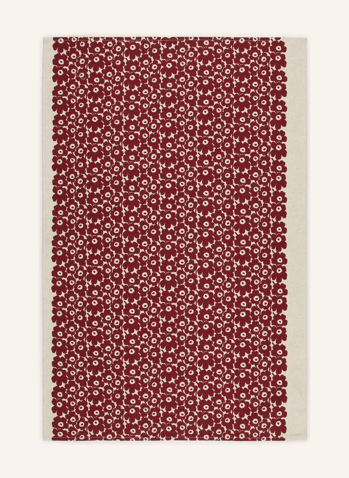 Marimekko Geschirrtuch Pikkuinen Unikko rot von Marimekko
