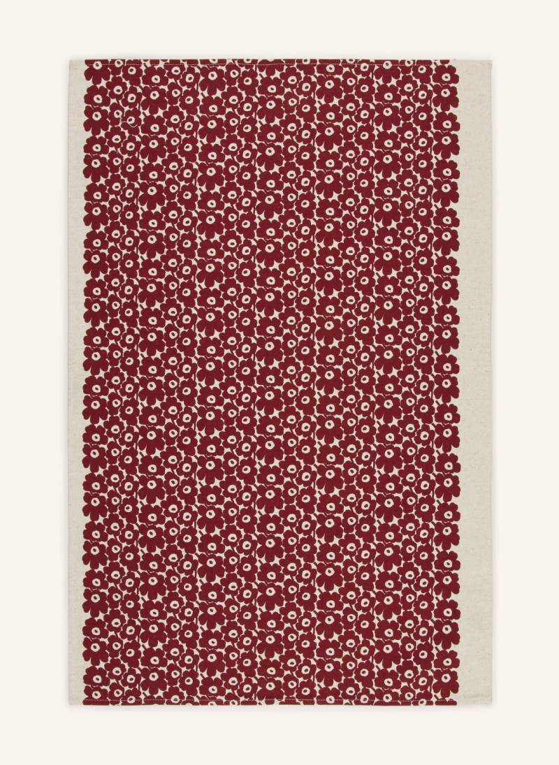 Marimekko Geschirrtuch Pikkuinen Unikko rot von Marimekko