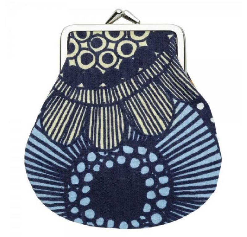 Marimekko Handtasche Portemonnaie Pinie Kukkaro Pieni Siirtolapuutarha White Orage Blue (12 von Marimekko