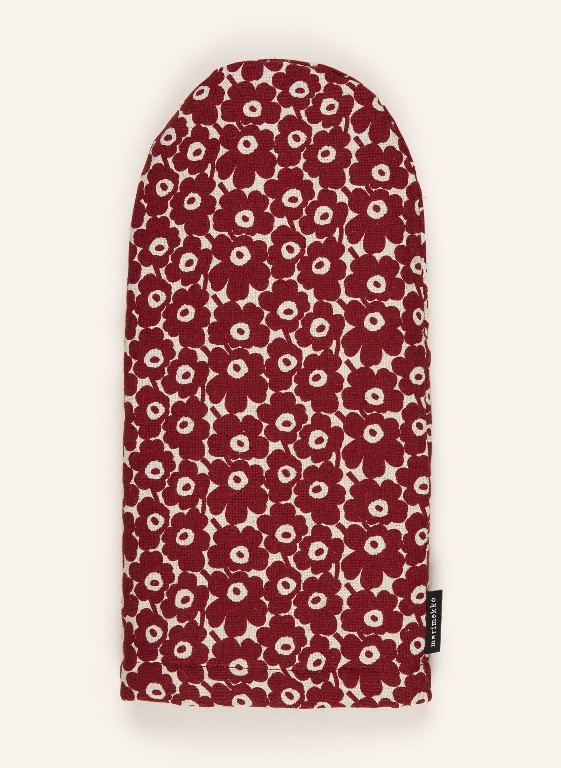 Marimekko Ofenhandschuh Pikkuinen Unikko rot von Marimekko
