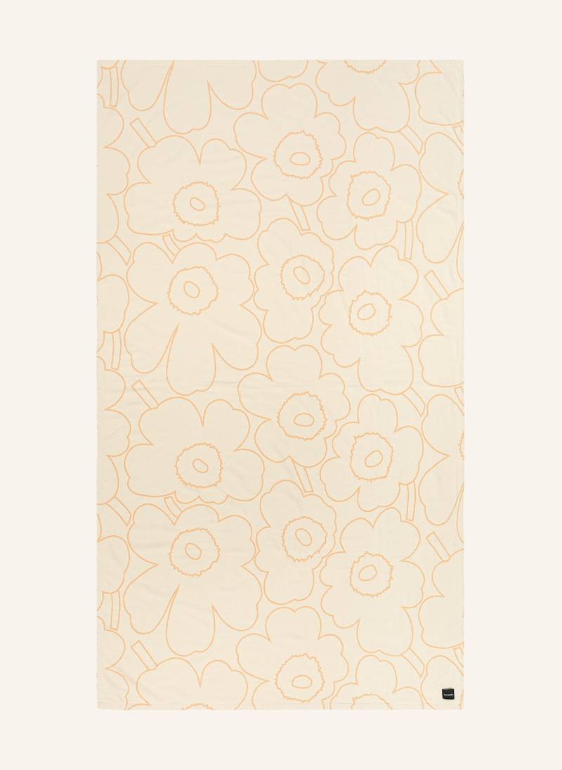 Marimekko Tagesdecke Piirto Unikko beige von Marimekko