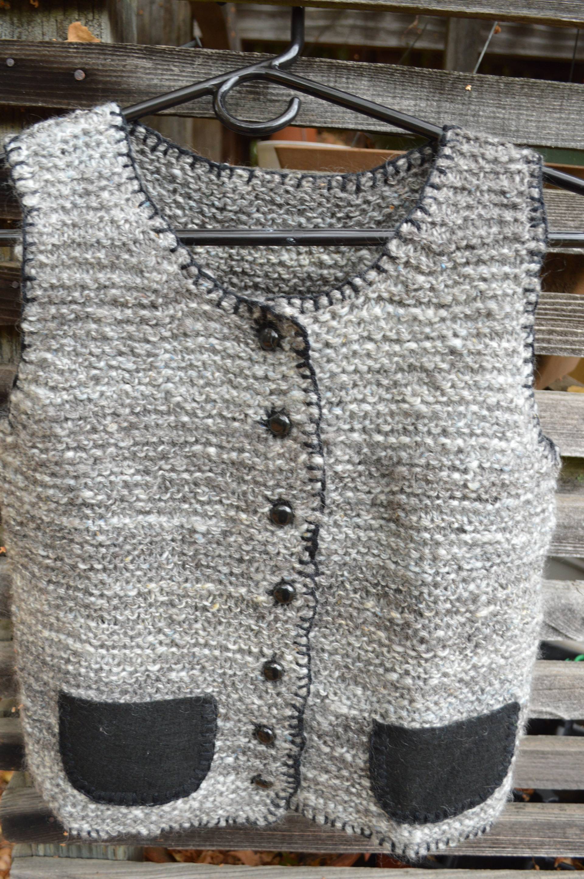 Handgesponnenund Und Hand Stricken Weste Handgesponnenund Und Hand Stricken Weste von MarinJaneKnits