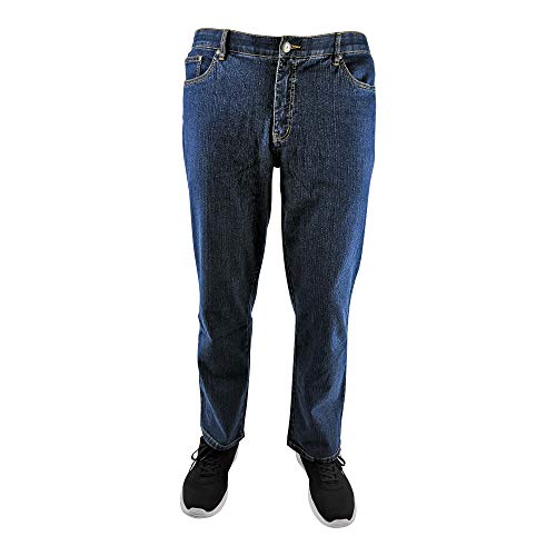 MARINA DEL REY Herren 5-Pocket Jeans Regular FIT Stretch in Übergröße, Bluestone, 60 von Marina del Rey