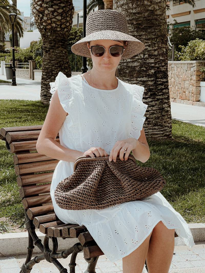 Erdfarben Clutch Bag. Leichte Tasche. Luxus Erdknödel. Mode-Tasche von MarinaAleksina