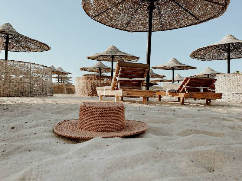 Gehäkelter Raffia Sommerhut Naturstroh Canotier Sonnenhut von MarinaAleksina