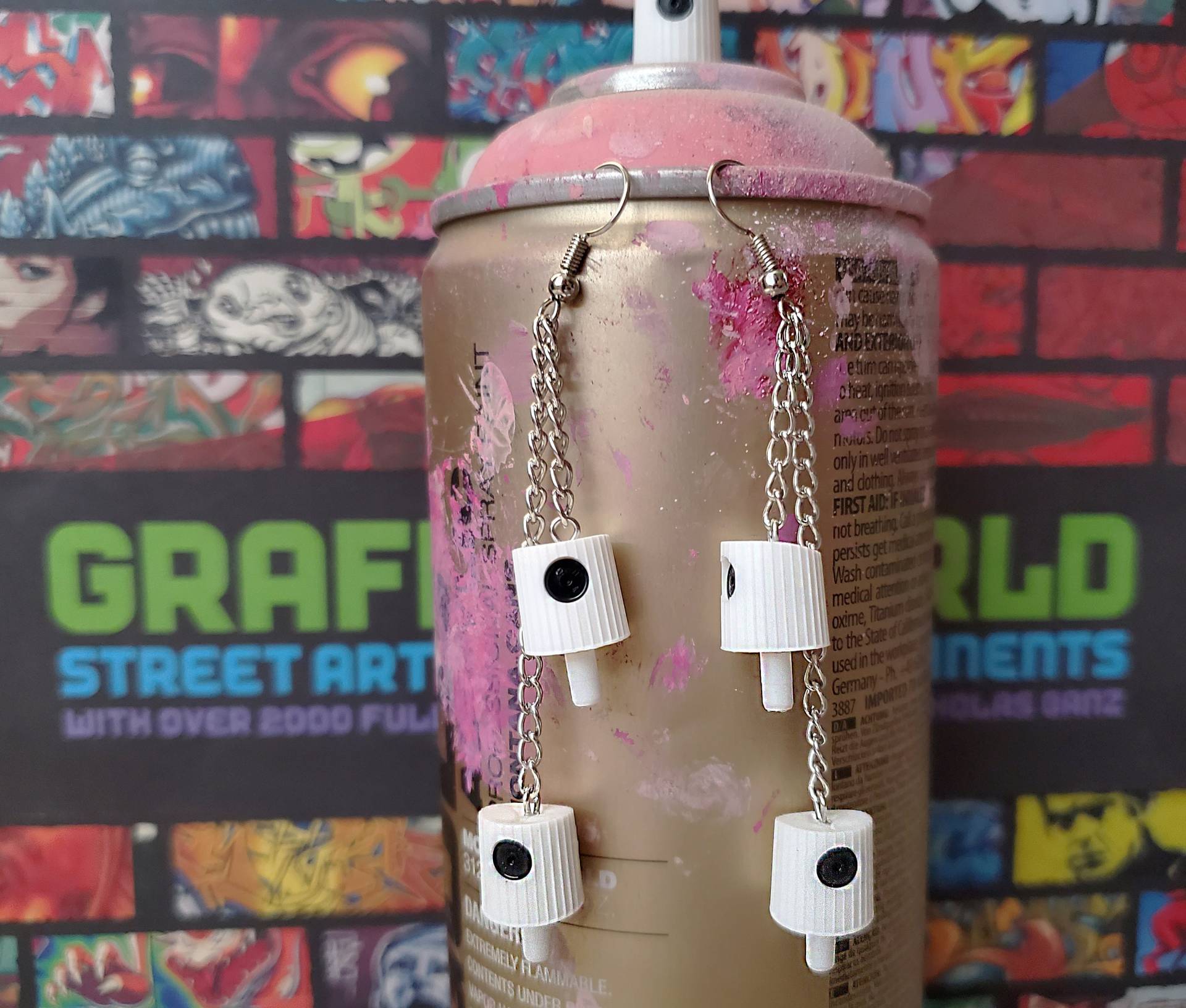 Ny Fettmütze Ohrringe Ny Fettmütze Ohrringe von MarinaSharpDesigns