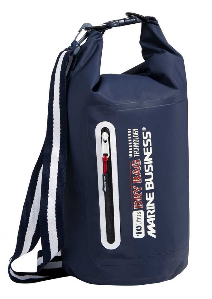 Marine Business Aktenmappe Wasserdichter Packsack 10L, Rollverschluss, IPX6, Blau von Marine Business