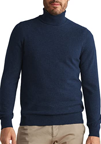 Marine Cashmere - Kaschmir-Rolli aus 100% Kaschmir für Herren, Made in Italy (Jeans - 3XL) von Marine Cashmere