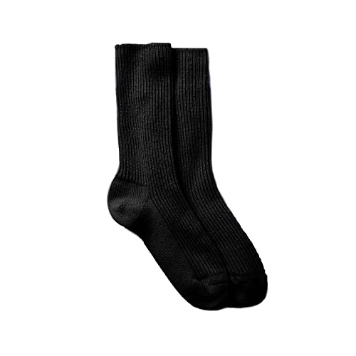 Marine Cashmere - Socken aus Kaschmir-Mischgewebe für Damen, Zart und Weich, aus Kaschmir (39/41 - Onyx) von Marine Cashmere