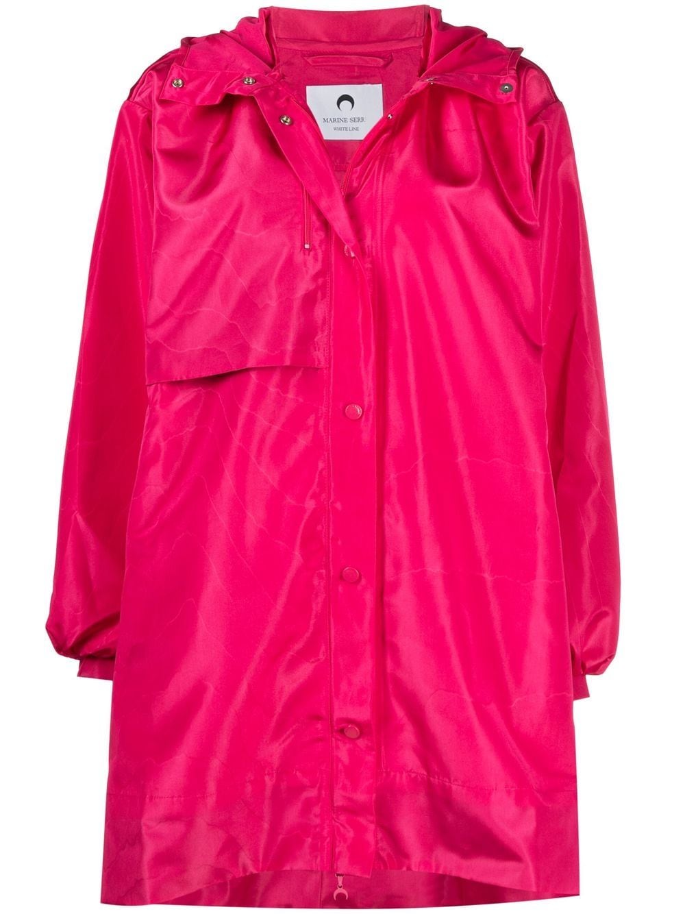 Marine Serre Windbreaker in A-Linie - Rosa von Marine Serre