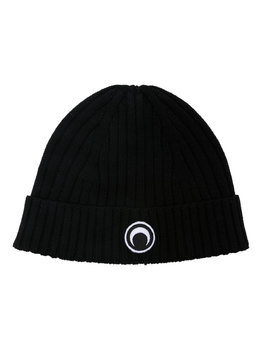 Marine Serre Crescent Moon Beanie - Schwarz von Marine Serre