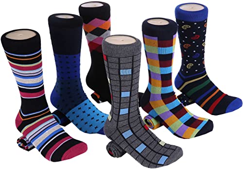 Marino Avenue - Herren Socken - Baumwolle - bunt gemustert - 6er-Pack (Mutige Kollektion, 39-42) von Marino Avenue