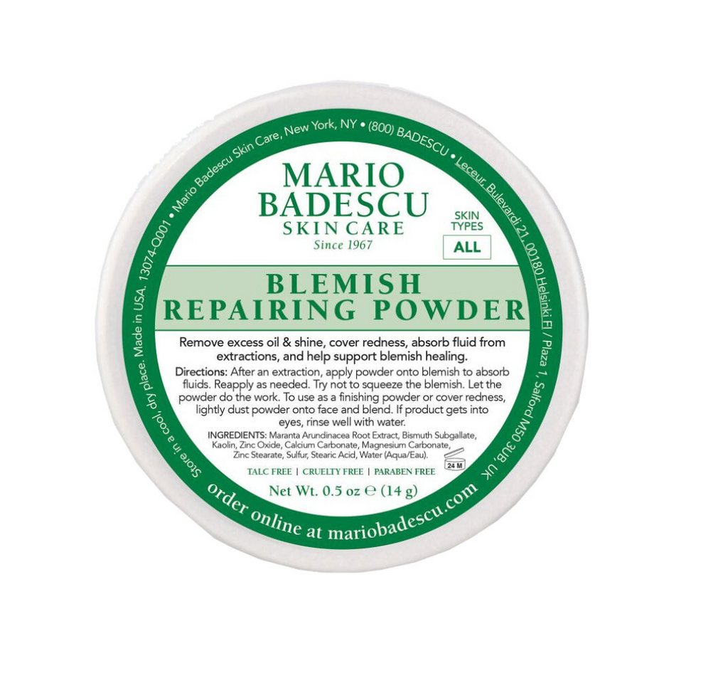 Mario Badescu Gesichtspflege Hautunreinheiten reparierendes Puder 14g von Mario Badescu