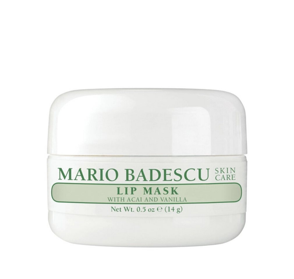 Mario Badescu Lippenpflegemittel Lippenmaske über Nacht (Lippenmaske mit Acai und Vanille) 14 ml von Mario Badescu