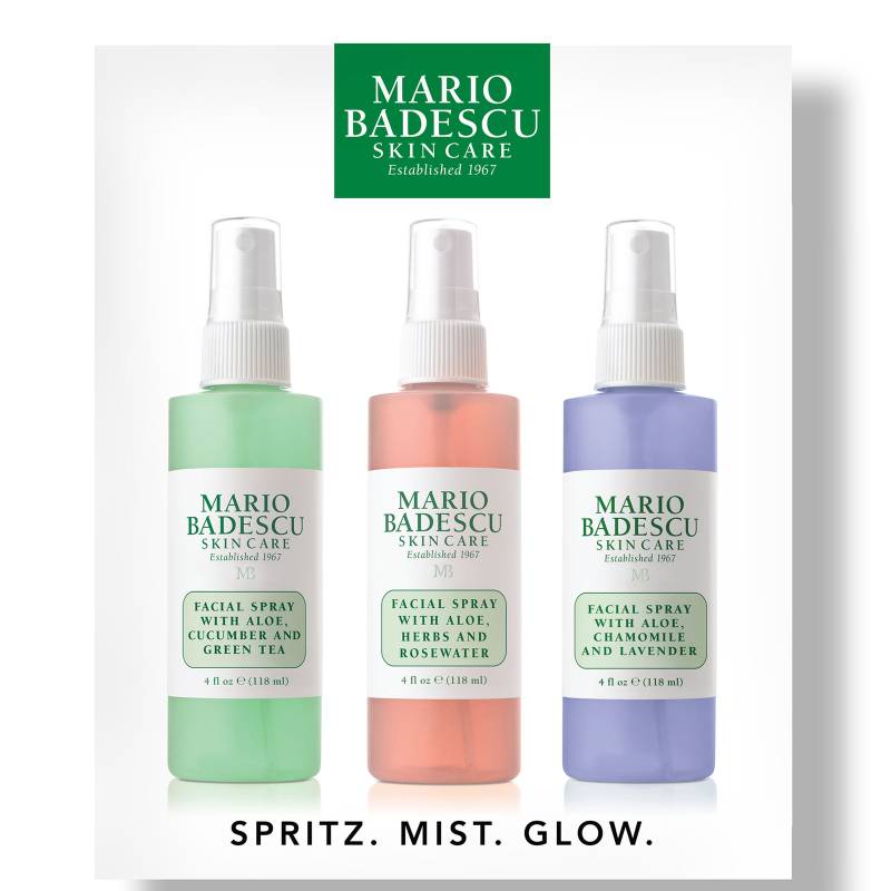 Mario Badescu Spritz. Mist. Glow. Mario Badescu Spritz. Mist. Glow. von Mario Badescu