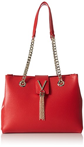 Valentino by Mario Valentino Damen Divina Handtasche, Rot (Rosso) von Valentino by Mario Valentino