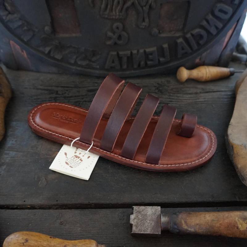 Damensandalen Aus Leder Und Echtem Pflanzenleder, Hergestellt in Italien, Anpassbare Handgefertigte Sandale, Sandalen Mario Doni von MarioDoni