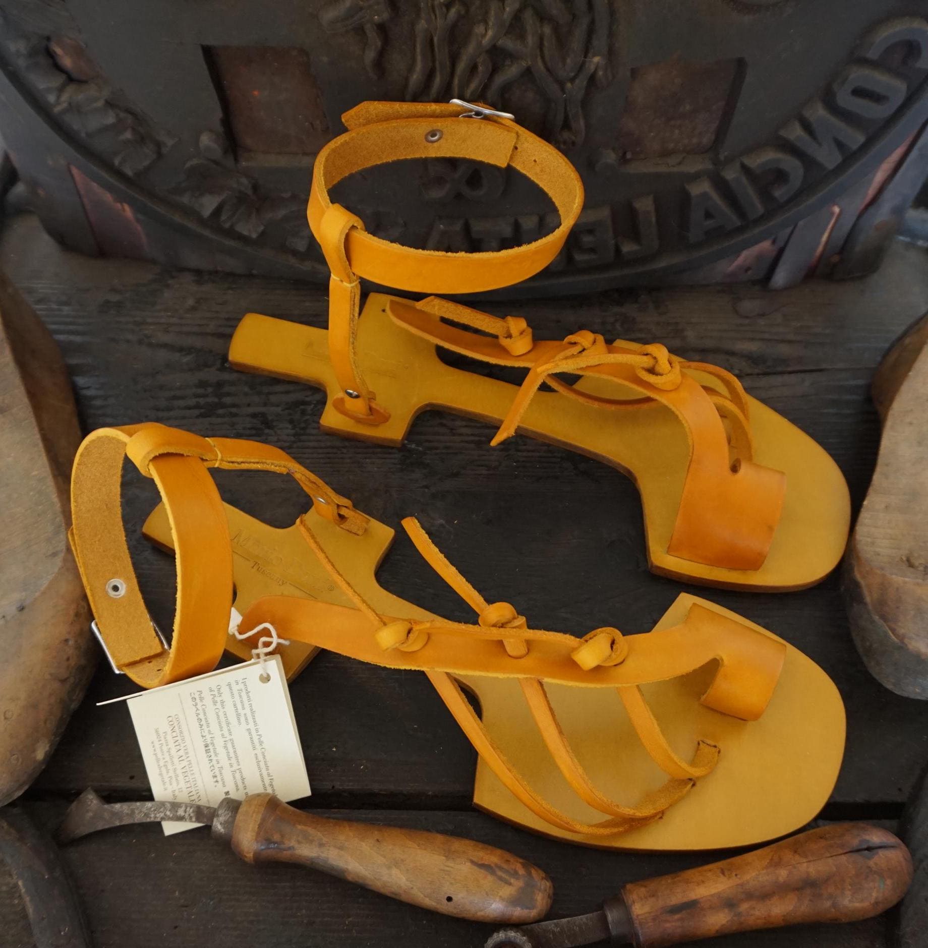 Handgefertigte Barfußsandalen Aus Leder Und Leder, Hergestellt in Italien, Flip-Flop-Sandale Für Herren, Barfußschuhe Von Mario Doni von MarioDoni